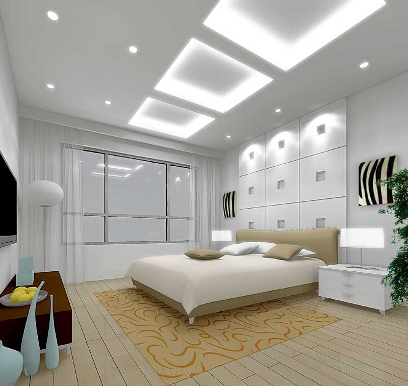 classic bedroom design white